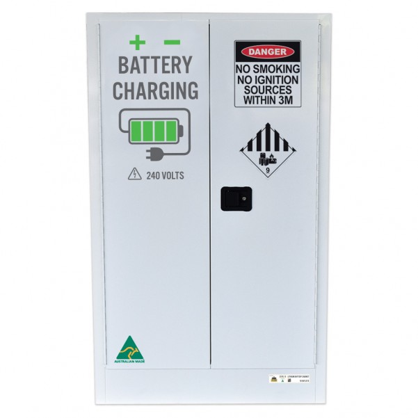 Spill Crew SCIRL18 - Spill Crew Lithium Battery Charging Cabinet - 18 Outlet